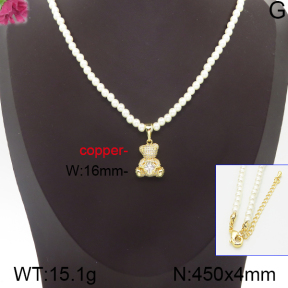 Fashion Copper Necklace  F5N300033vhnv-J40