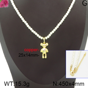 Fashion Copper Necklace  F5N300041ahlv-J40