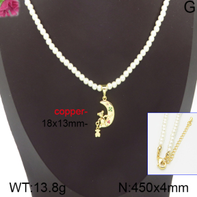 Fashion Copper Necklace  F5N300042ahlv-J40