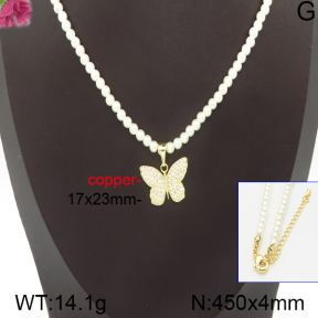 Fashion Copper Necklace  F5N300043ahlv-J40