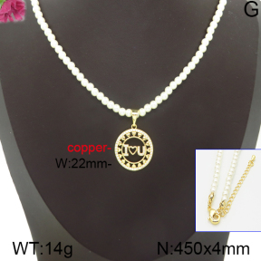 Fashion Copper Necklace  F5N300044ahlv-J40