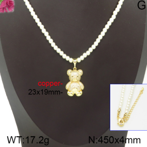 Fashion Copper Necklace  F5N300047ahpv-J40