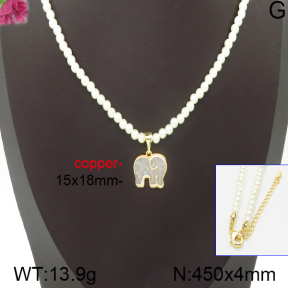 Fashion Copper Necklace  F5N300048vhnv-J40