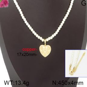 Fashion Copper Necklace  F5N300050ahlv-J40