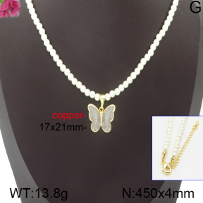 Fashion Copper Necklace  F5N300051vhnv-J40