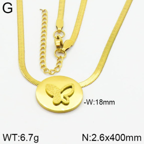 Stainless Steel Necklace  2N2001121aako-413