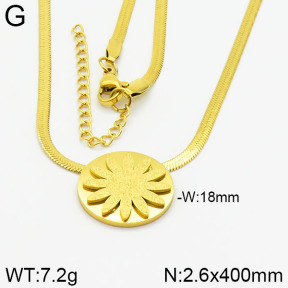 Stainless Steel Necklace  2N2001125aako-413