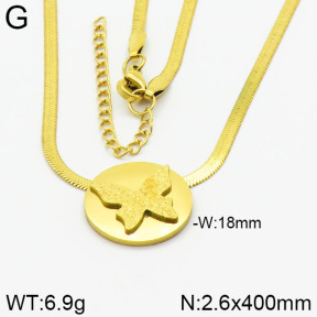Stainless Steel Necklace  2N2001129aako-413
