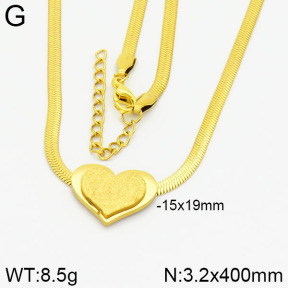 Stainless Steel Necklace  2N2001132aako-413