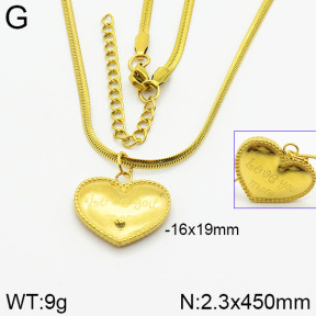 Stainless Steel Necklace  2N2001136aakl-413