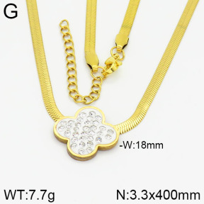 Stainless Steel Necklace  2N4000701ablb-413
