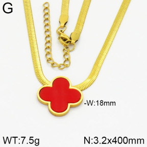 Stainless Steel Necklace  2N4000709aako-413