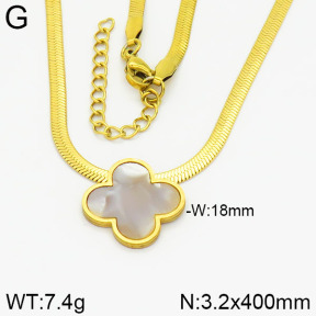 Stainless Steel Necklace  2N4000710aako-413
