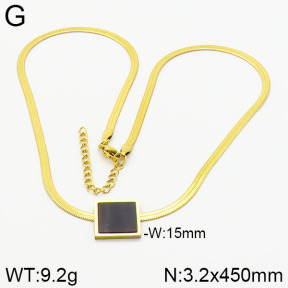 Stainless Steel Necklace  2N4000717aako-413