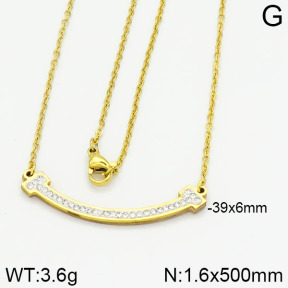 Stainless Steel Necklace  2N4000726aakl-413