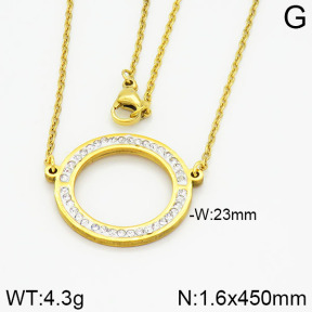 Stainless Steel Necklace  2N4000727aakl-413