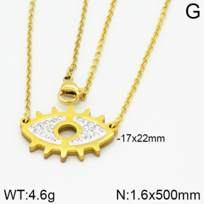 Stainless Steel Necklace  2N4000728aakl-413