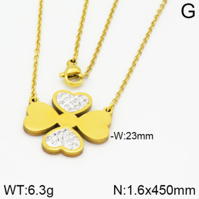 Stainless Steel Necklace  2N4000731aakl-413
