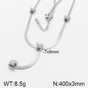 Stainless Steel Necklace  5N2001034vbpb-473
