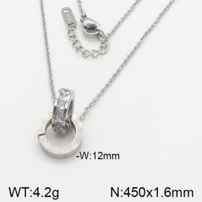 Stainless Steel Necklace  5N4000659bbov-473