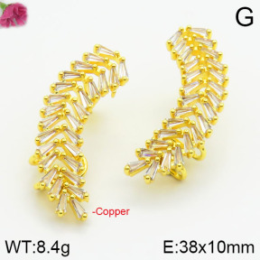 Fashion Copper Earrings  F2E400403vhmv-J147