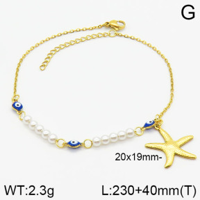 Stainless Steel Anklets  2A9000596vbmb-610