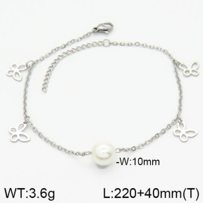 Stainless Steel Anklets  2A9000607ablb-610