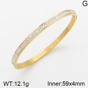 Stainless Steel Bangle  5BA400808bhva-306