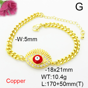 Fashion Copper Bracelet  F6B404899vbnb-L024