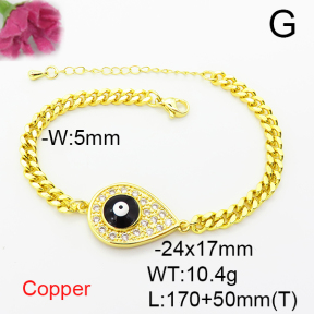 Fashion Copper Bracelet  F6B404904vbnb-L024
