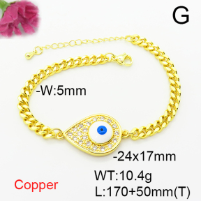 Fashion Copper Bracelet  F6B404905vbnb-L024