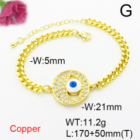 Fashion Copper Bracelet  F6B404906vbnb-L024