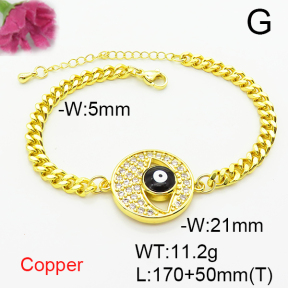 Fashion Copper Bracelet  F6B404909vbnb-L024
