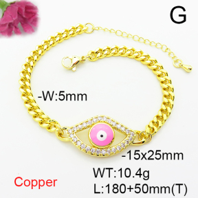 Fashion Copper Bracelet  F6B404911vbnb-L024