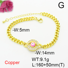 Fashion Copper Bracelet  F6B404915vbnb-L024