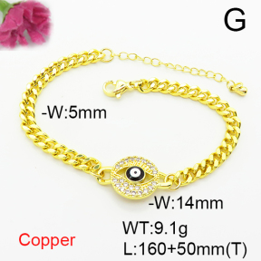 Fashion Copper Bracelet  F6B404916vbnb-L024