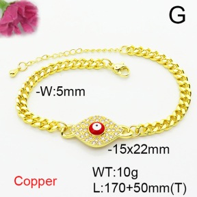 Fashion Copper Bracelet  F6B404929vbnb-L024