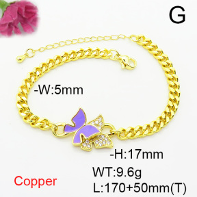 Fashion Copper Bracelet  F6B404941vbnb-L024