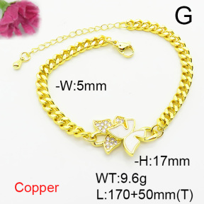Fashion Copper Bracelet  F6B404944vbnb-L024