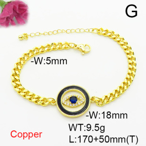 Fashion Copper Bracelet  F6B404946vbnb-L024