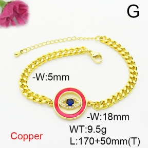 Fashion Copper Bracelet  F6B404947vbnb-L024