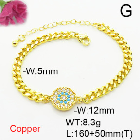 Fashion Copper Bracelet  F6B404948vbmb-L024