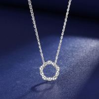 925 Silver Necklace  Weight:2.4g  P:14*14mm  L:40+5cm  JN1402aiol-Y11  NB1002225