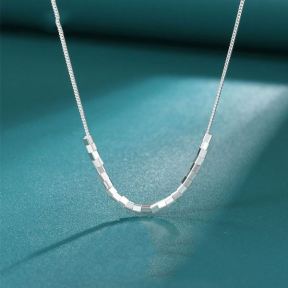 925 Silver Necklace  Weight:2.5g  P:50mm  JN1410aikn-Y11  NB1002346