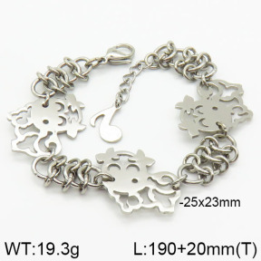 Stainless Steel Bracelet  2B2001043bbov-368