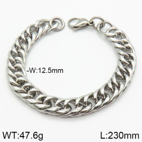 Stainless Steel Bracelet  2B2001044vbpb-368