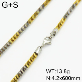 Stainless Steel Necklace  2N2001178ablb-368