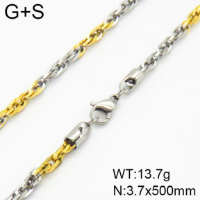 Stainless Steel Necklace  2N2001181ablb-368