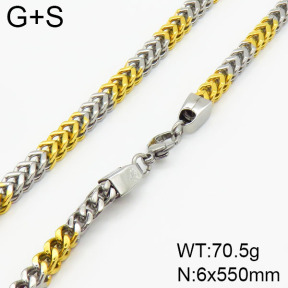 Stainless Steel Necklace  2N2001182vhnv-368