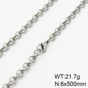 Stainless Steel Necklace  2N2001185ablb-368